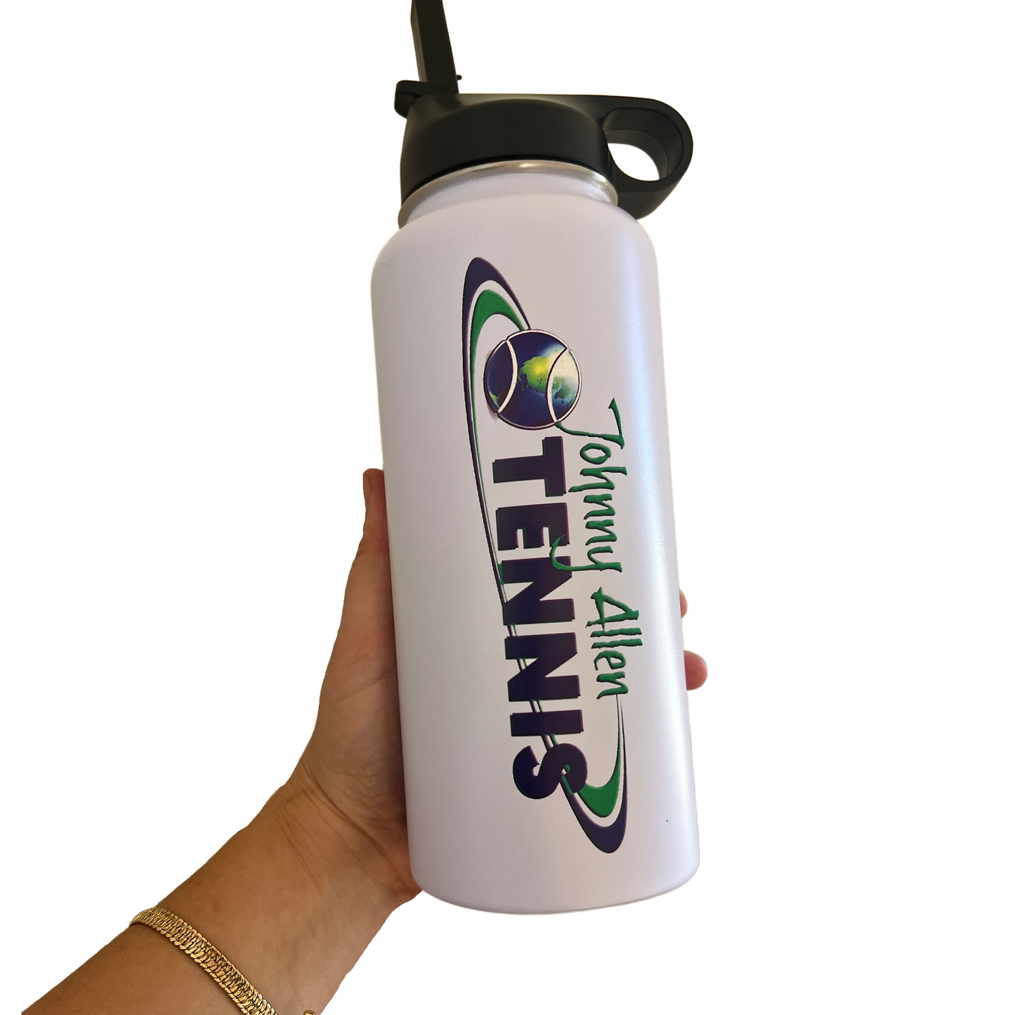 Johnny Allen Tennis Water Bottle